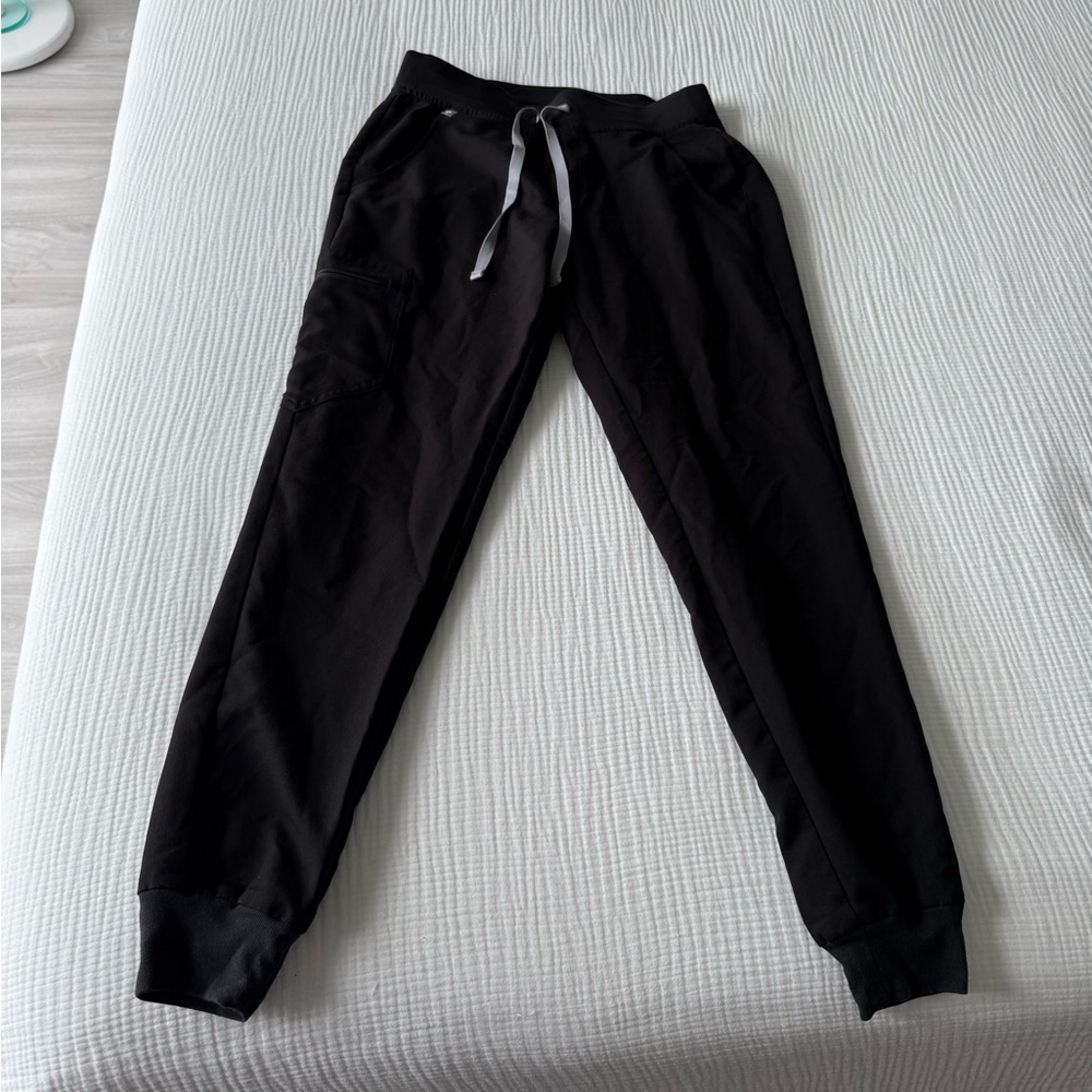 Figs Zamora Black Pants